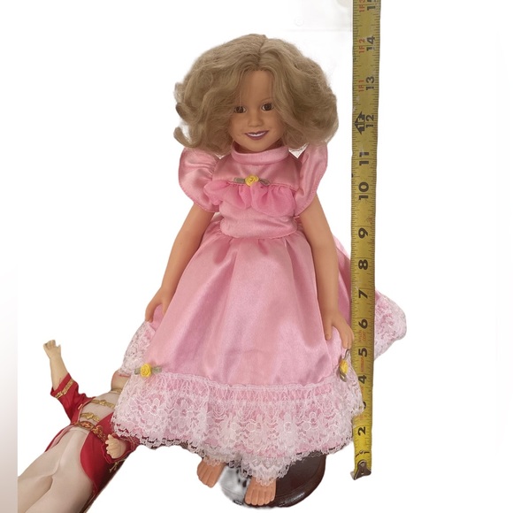 Shirley Temple Danbury Mint Porcelain Dolls Lot Shirley Temple Collectibles - Picture 12 of 12